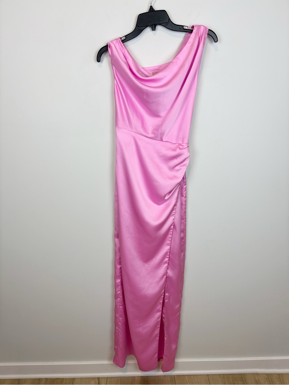 Show Me Your MuMu Jodie Dress in Pink Luxe Satin Size XS - Picture 2 of 16